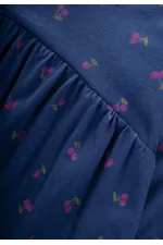 Robe de saison à patron pour enfants de 1 à 7 ans, motif cerises