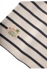 Ensemble short rayé, 1 à 7 ans, noir