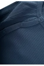 Ensemble de chaussures à pieds en velours côtelé 0-9 mois bleu marine