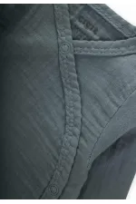 Organik Hastane Çıkışı Bebek Takımı 0-3 Ay Haki Yeşil