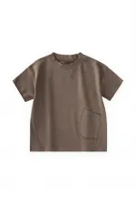 T-Shirt 1-8 Yaş Vizon