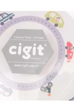 Modèle de circulation en carton à 8 pièces