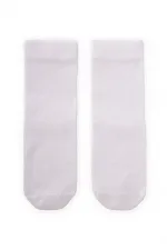 Tabanı ABS li Bambu Çocuk Çorabı Beyaz