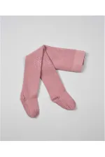 Emekleme Ve Kaymaz Külotlu Çorap 6-24 Ay Gül Kurusu