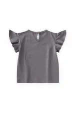 Pullu T-Shirt 1-10 Yaş O Gri