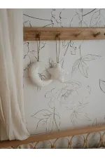 Décoration de porte Lune