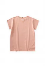 Printed T-Shirt 8-12 Years Old Baby Pink