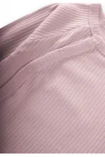 Corduroy Footed Set 0-9 Months Powder Pink