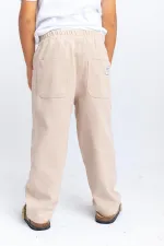 Pantalon en gabardine beige 2-7 ans