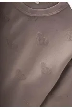 Long Sleeve T-Shirt Set 1-7 Years Mink