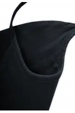 Organik Müslin Mama Önlüğü Antrasit