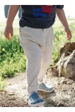 Keten Pantolon 1-7 Yaş Naturel