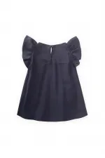Blouse Pilikaşe 2-8 ans Bleu marine