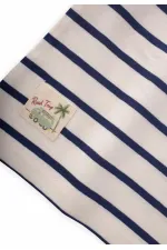 Striped Shorts Set for 1-7 Years Old Navy Blue Striped Shorts Set for 1-7 Years Old Navy Blue