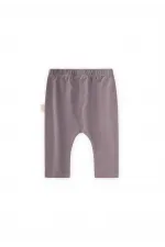 Faux Eggplant Pattern Baby Tracksuit 0-3 Years Copper