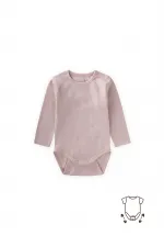 Stretchable Bodysuit 0-2 Years Powder Pink