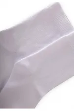 Children's Socks, Ages 2-10, White