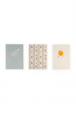 Triple Notepad Set with Fruit Theme