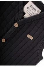Quilted Vest 0-4 Years Anthracite