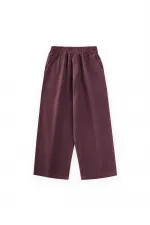 Pantalon en velours, 4-12 ans, prune