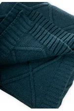 Couverture tricotée 80x100cm Huile