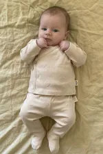 Kruvaze Takım 0-6 Ay Bej