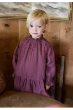 Elbise 2-10 Yaş Mürdüm