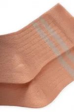 Ham Çizgili Soket 3-8 Yaş Somon