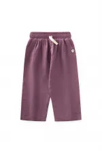Müslin Pantolon 1-10 Yaş Mürdüm
