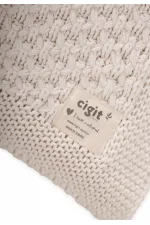 Piti Piti Triko Battaniye 80X100 Cm Naturel