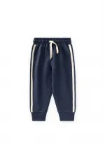 Şerit Detaylı Eşofman 1-10 Yaş Lacivert