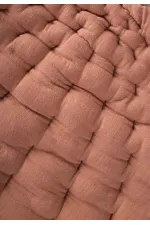 Muslin Leaf Baby Play Mat (Washed) Coffee