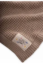 Selanik Triko Battaniye 80X100 (+/-5 Cm ) Bej