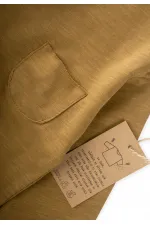T-shirt saisonnier à manches longues pour enfants de 1 à 7 ans (olive)