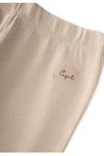 Tayt Pantolon 1-5 Yaş Ekru