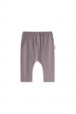 Faux Eggplant Pattern Baby Tracksuit 0-3 Years Copper