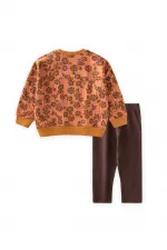 Ensemble legging et sweat-shirt, 2-10 ans, camel