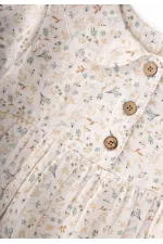 Muslin Trousers Set, Ages 1-8, Ecru
