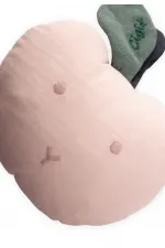 Müslin Çıngıraklı Elma Oyuncak Pudra Pembe