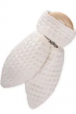 Anneau de dentition en bois Pike, blanc cassé