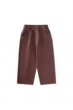 Baggy Pantolon 2-10 Yaş Bordo