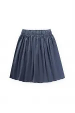 Jupe bleu marine 4-12 ans