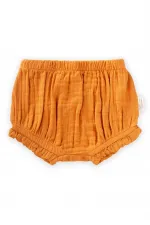 Short à volants orange 0-2 ans