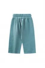 Müslin Pantolon 1-10 Yaş Turkuaz