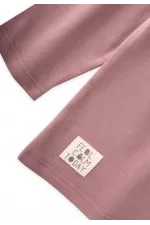 Etiket Detaylı Mevsimlik T-Shırt 2-10 Yaş Bakır