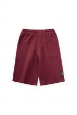 Pocket Capri 8-12 Years Claret Red