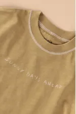 T-shirt and Pants Set, Ages 2-10, Olive