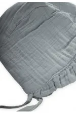 Chapeau bébé musulman à volants et à nouer, 0-2 ans, vert menthe