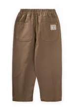 Gabardin Pantolon 2-7 Yaş Kahve