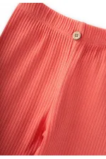 Leggings côtelés 0-5 ans corail Leggings côtelés 0-5 ans corail